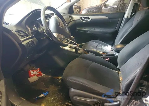 2015 Nissan Sentra S из США, поврежденный, VIN 3N1AB7AP0FY339121